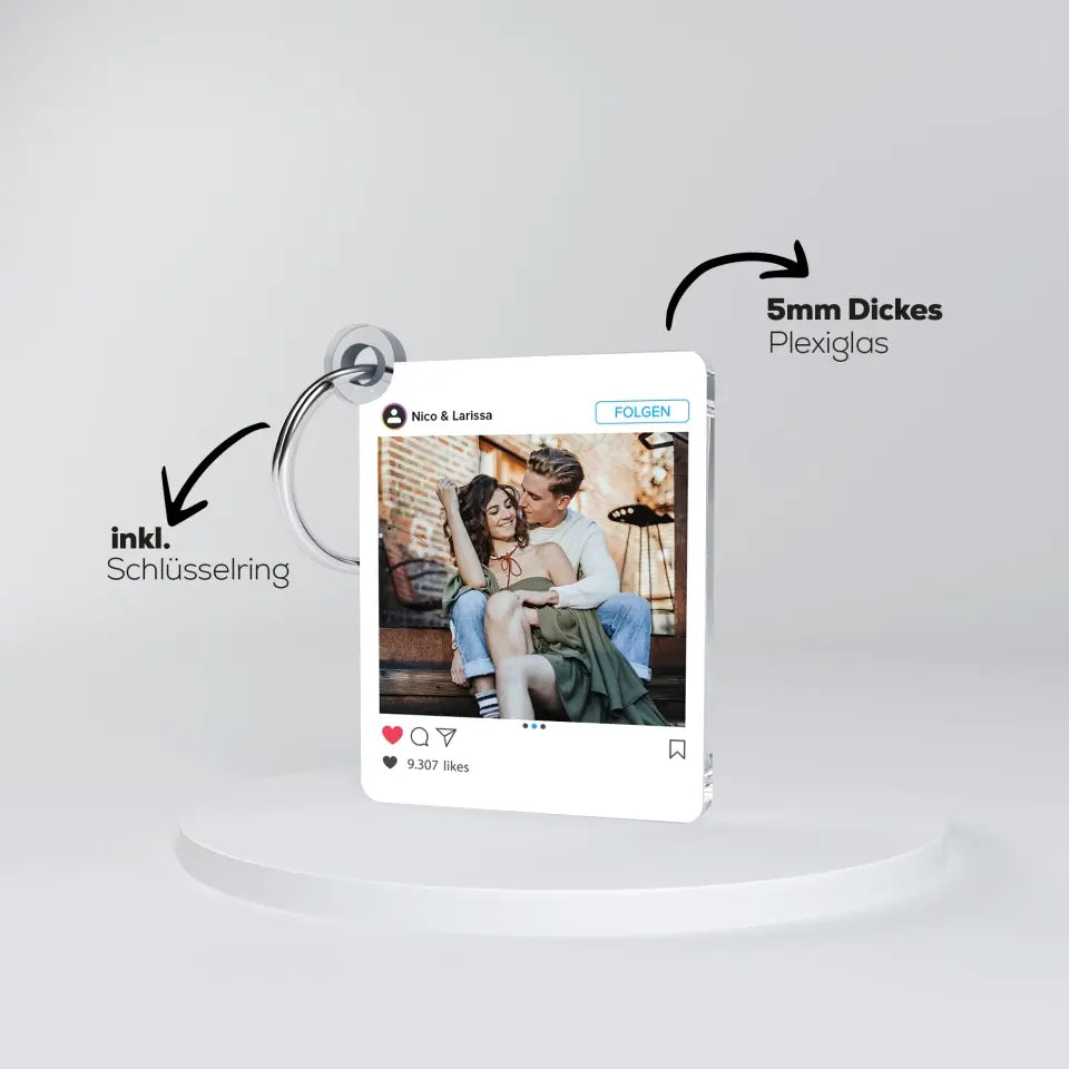 Schlüsselanhänger Instagram