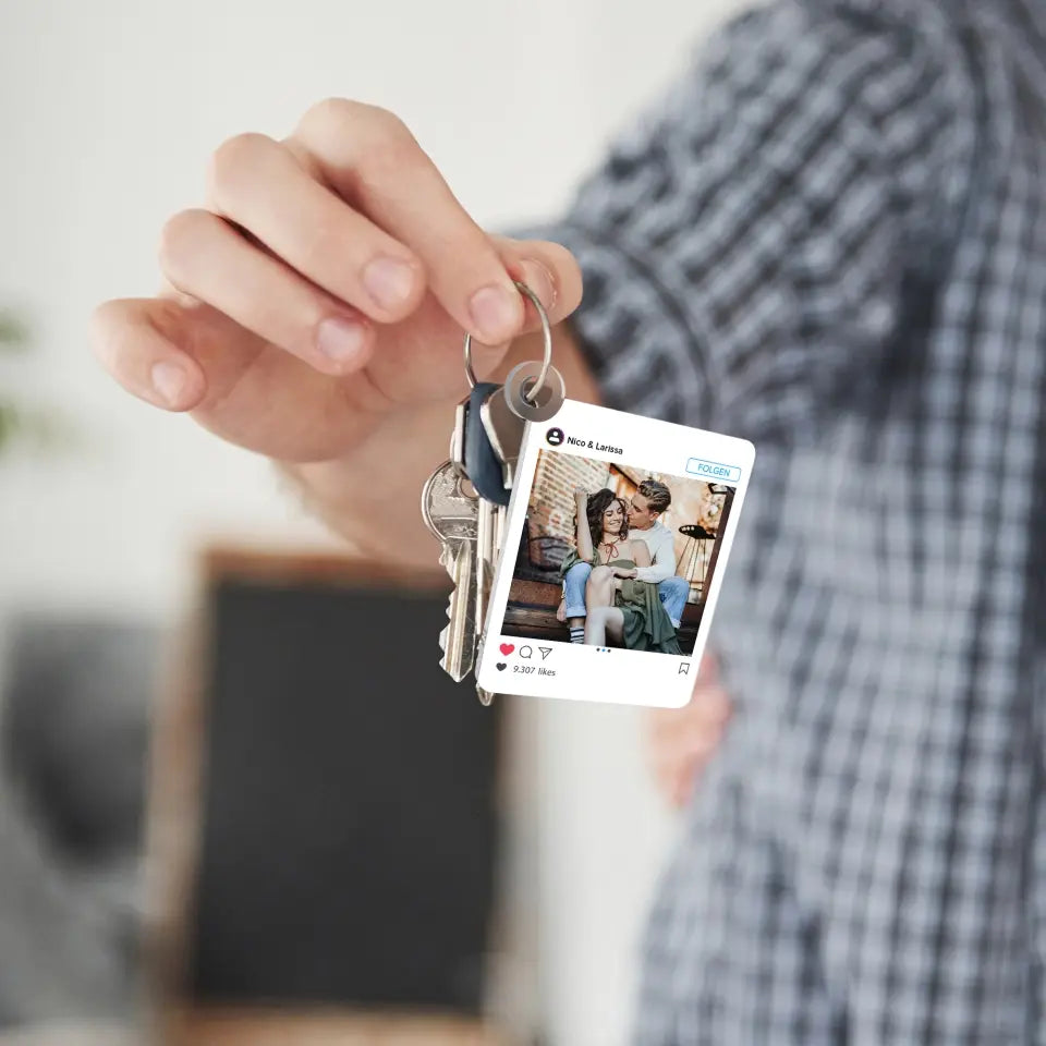 Schlüsselanhänger Instagram
