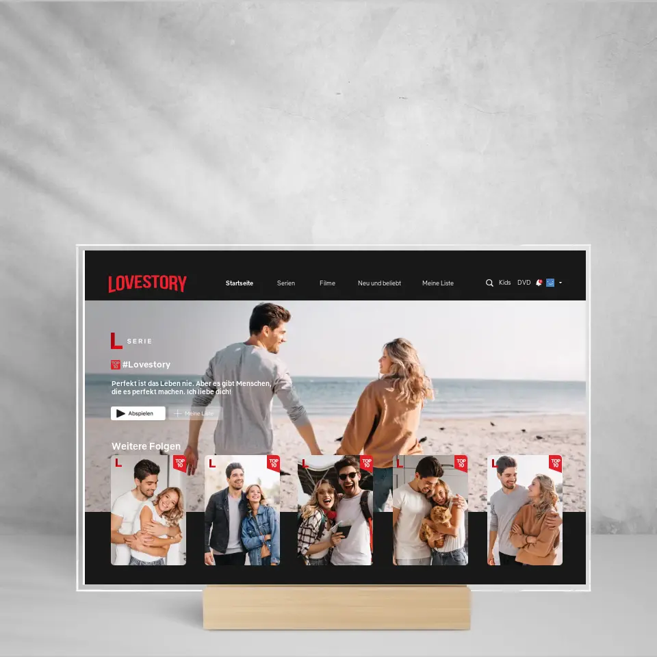 Netflix Glausaufsteller