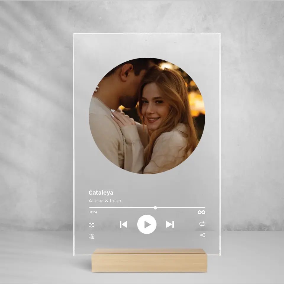 ACRYL COVER " SPOTIFY "