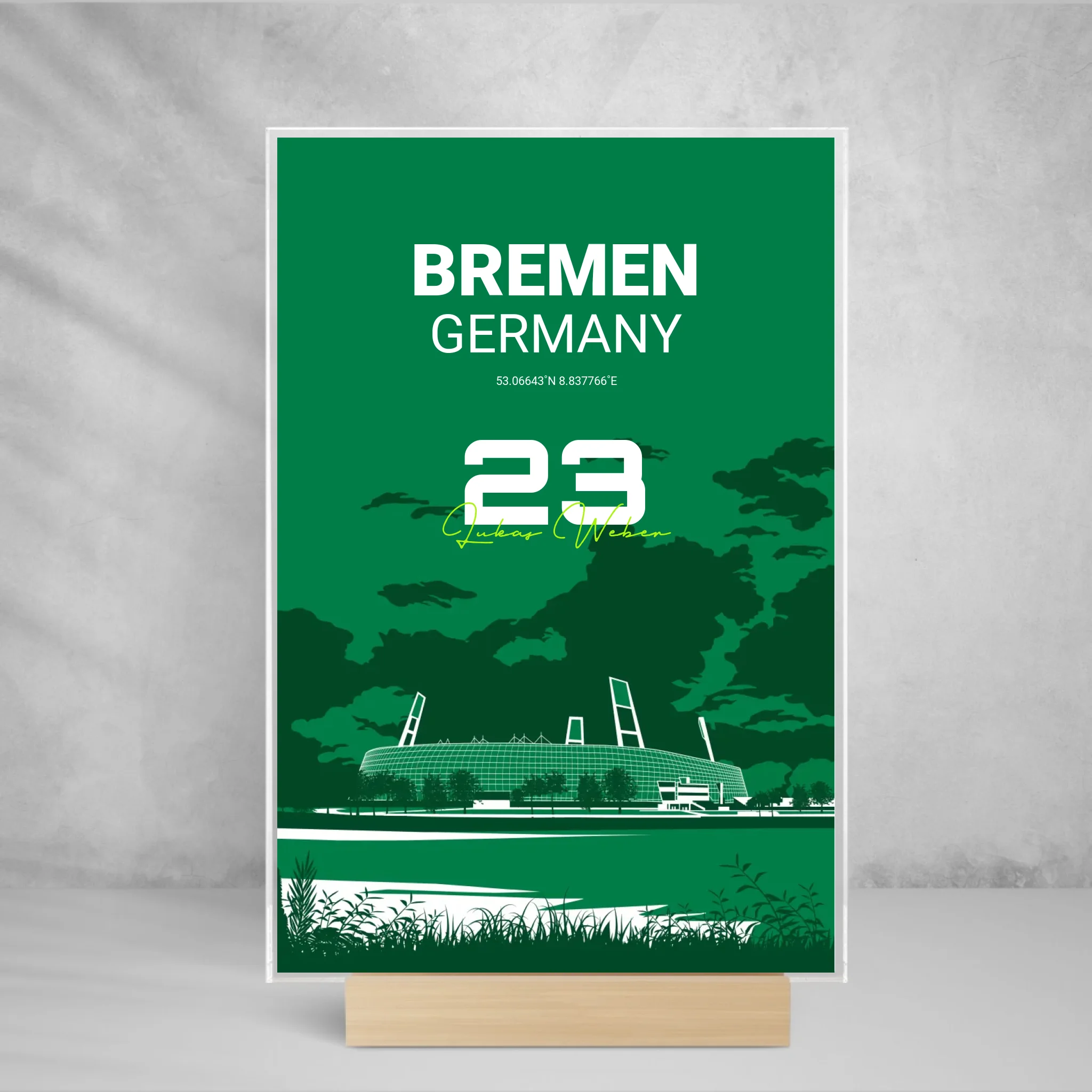 personalisiertes-deutsches-stadion-acrylglas
BREMEN GERMANY STADYUM