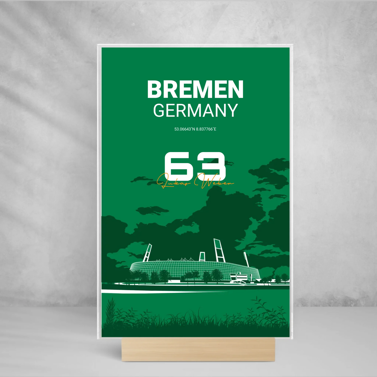 BREMEN DEUTSCHLAND STADION Weserstadion