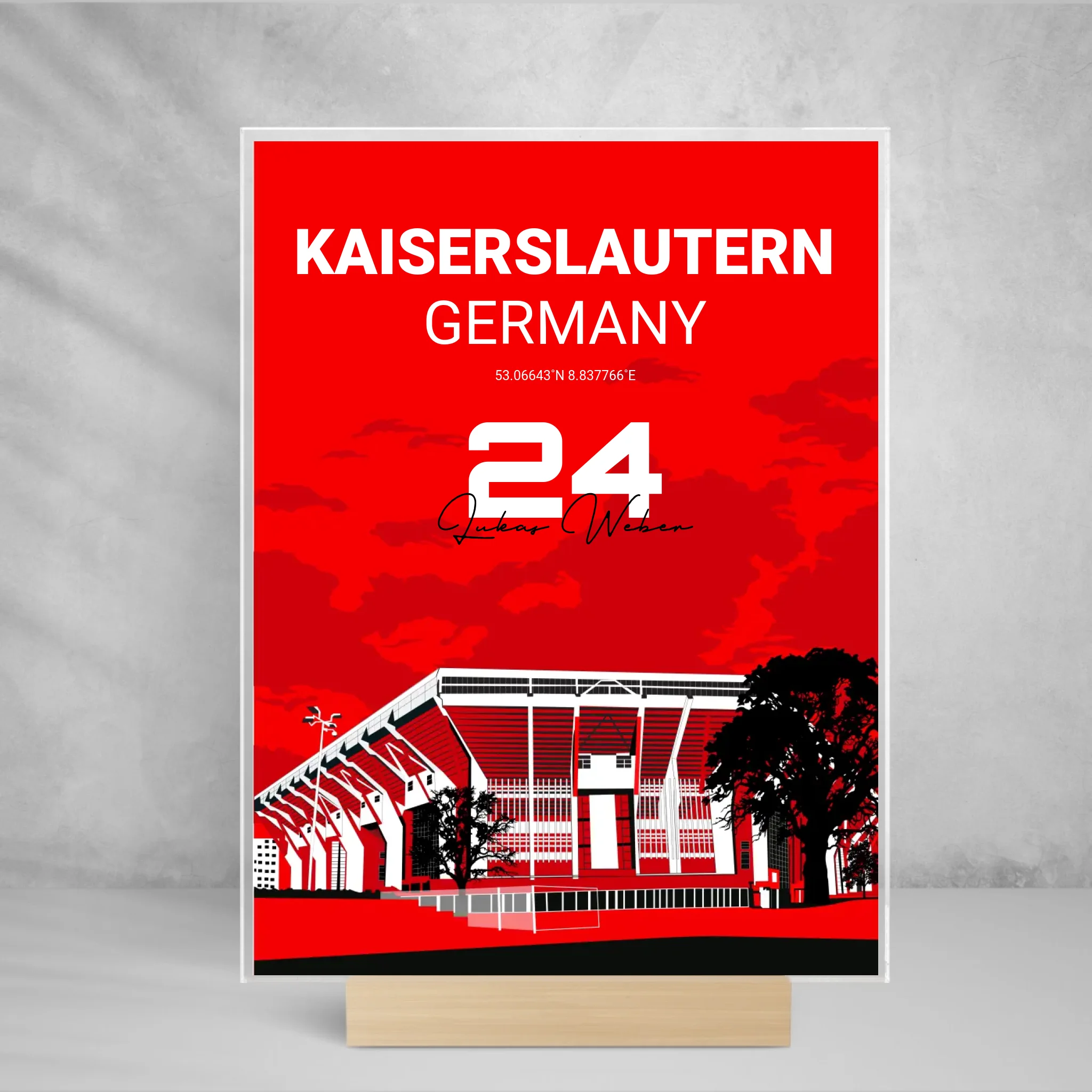 KAISERSLAUTERN DEUTSCHLAND STADION Fritz-Walter-Stadion