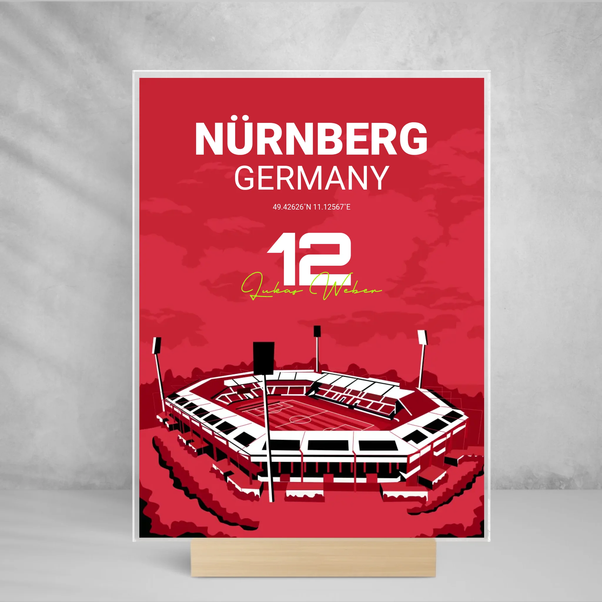NÜRNBERG DEUTSCHLAND STADION Frankenstadion