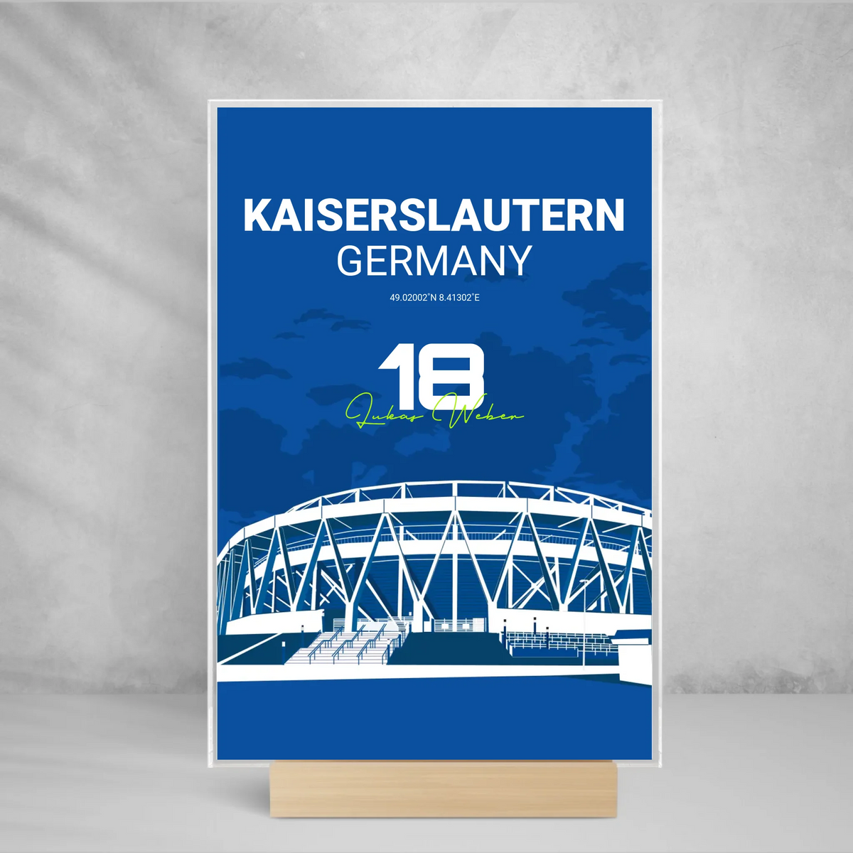 KAISERSLAUTERN DEUTSCHLAND STADION Fritz-Walter-Stadion