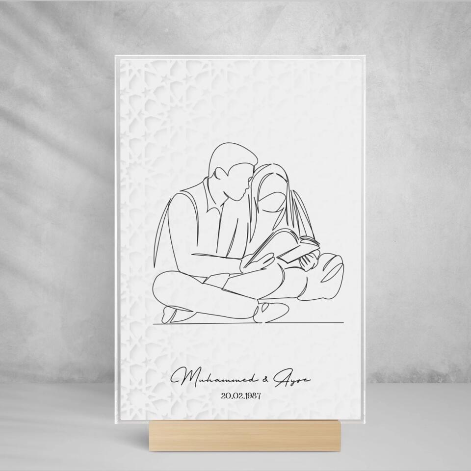 Ramadan Special Acrylcover - Love