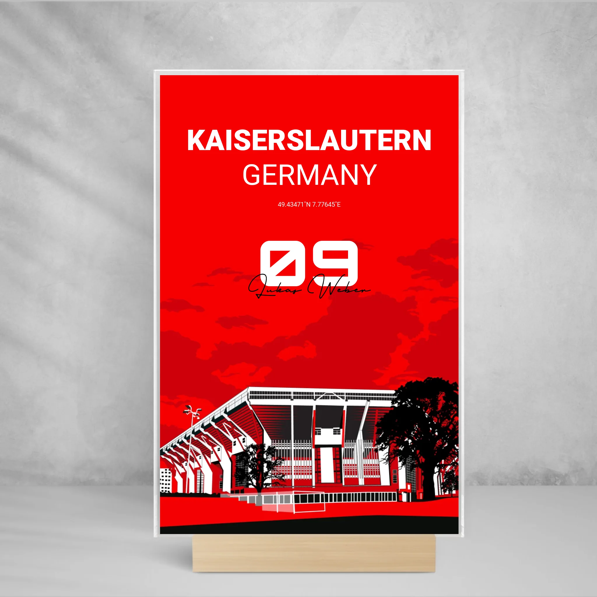 KAISERSLAUTERN DEUTSCHLAND STADION Fritz-Walter-Stadion