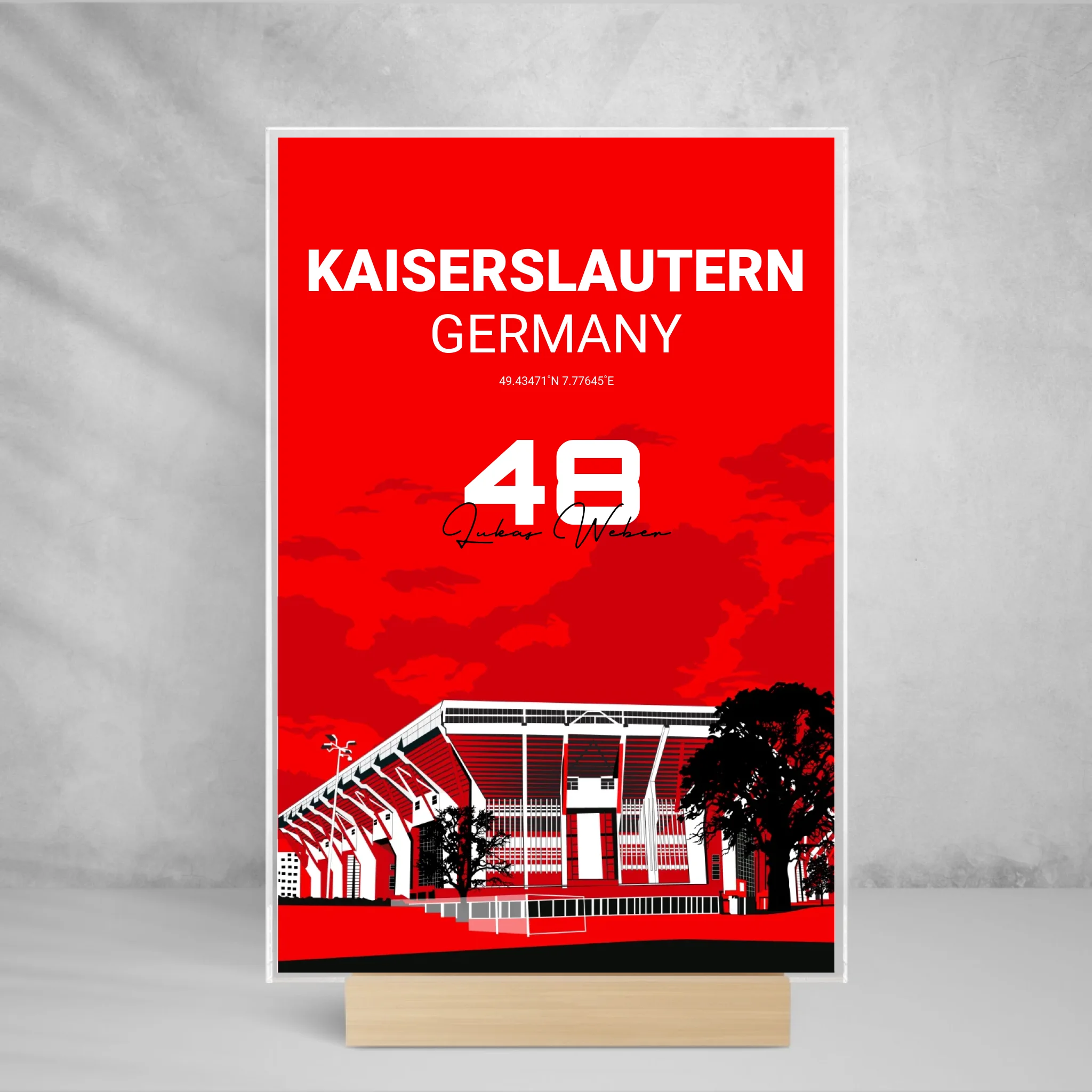 KAISERSLAUTERN DEUTSCHLAND STADION Fritz-Walter-Stadion