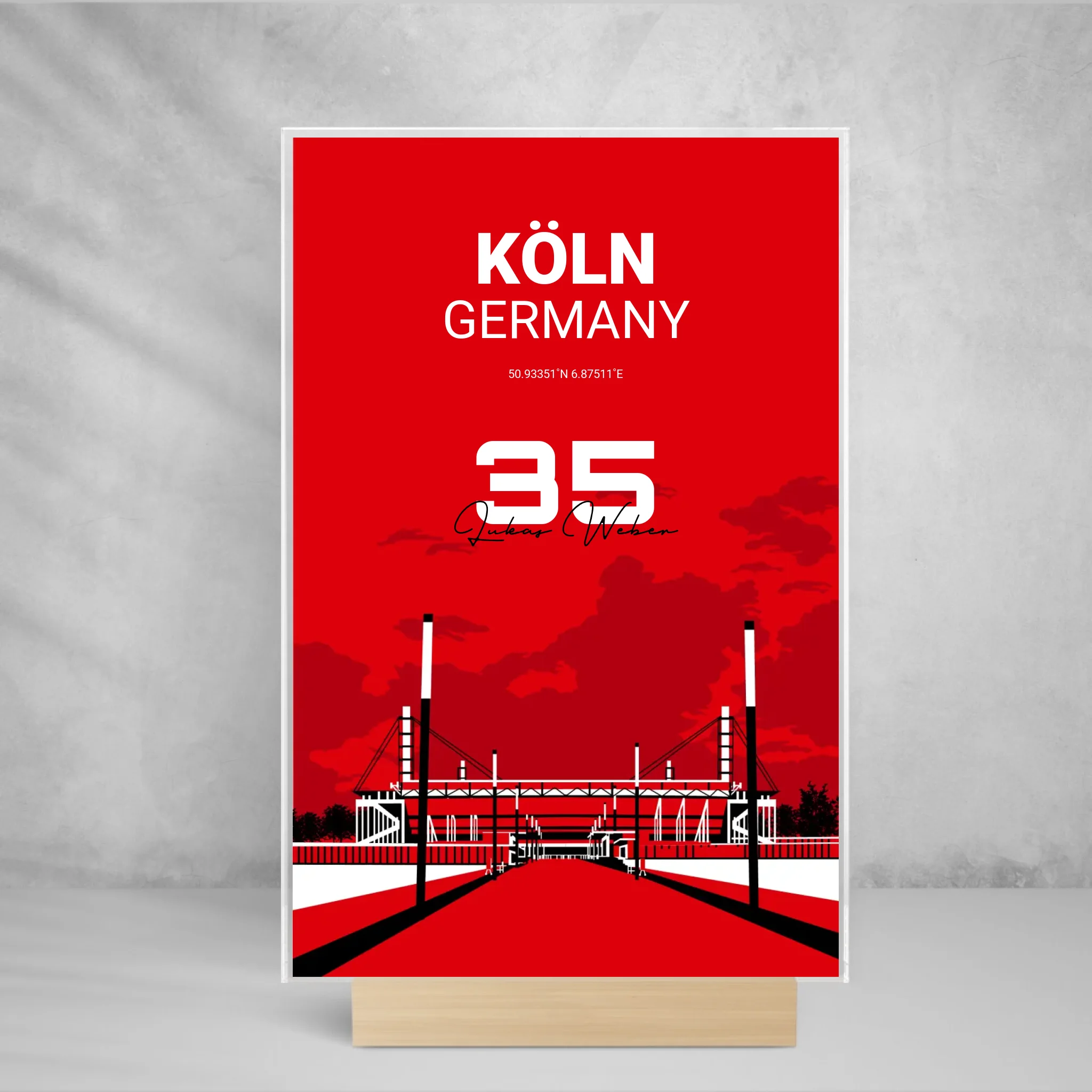 KÖLN DEUTSCHLAND STADION RheinEnergieStadion