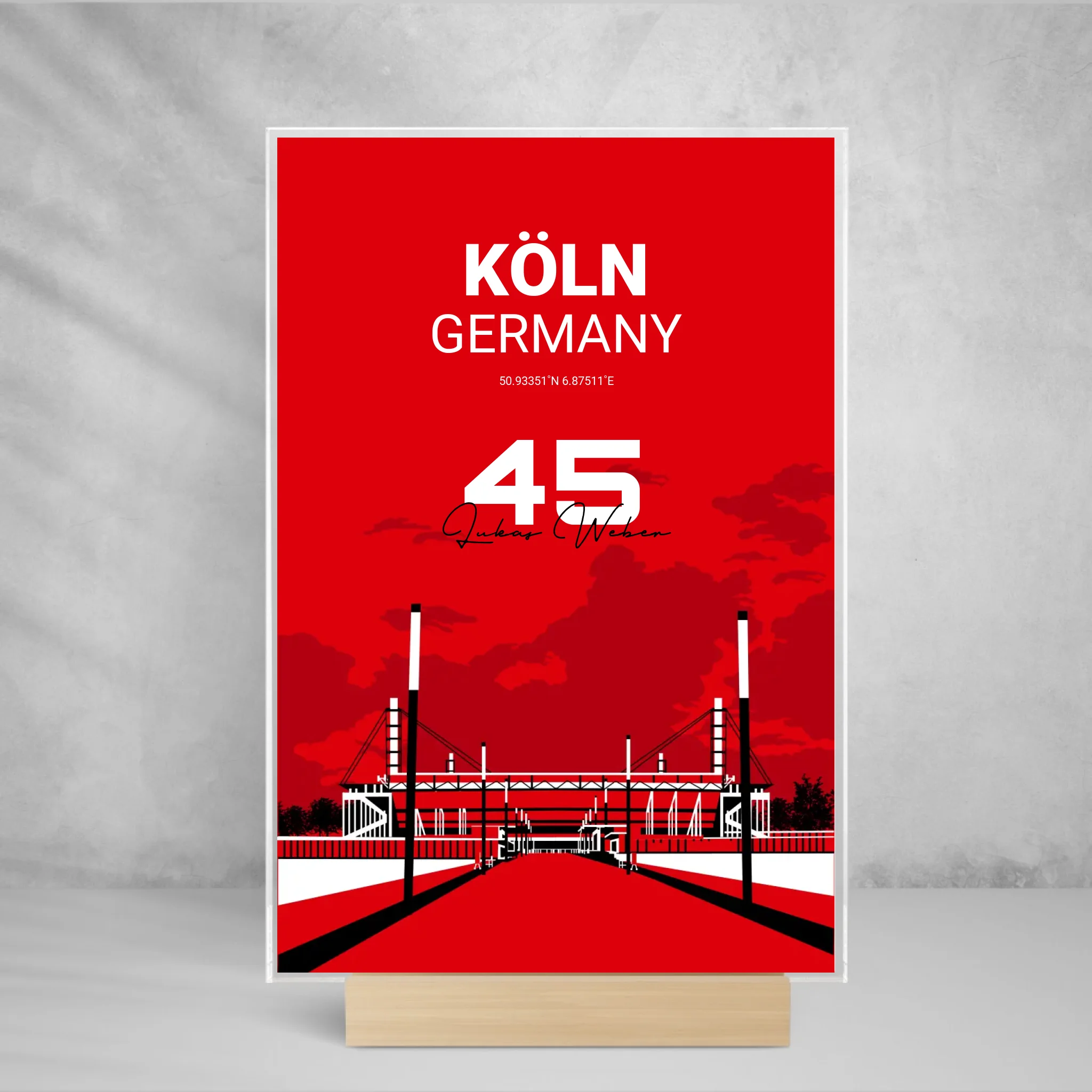 KÖLN DEUTSCHLAND STADION RheinEnergieStadion