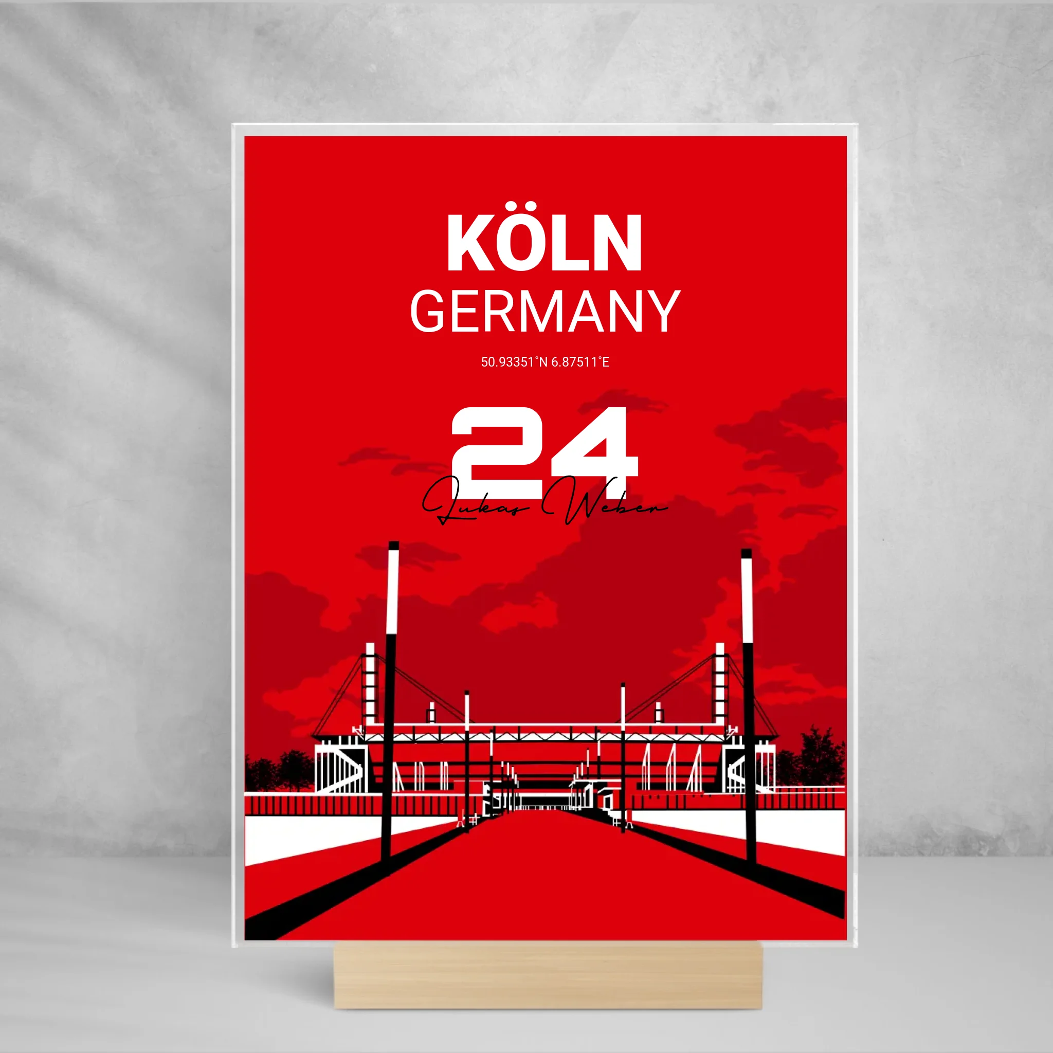 KÖLN DEUTSCHLAND STADION RheinEnergieStadion