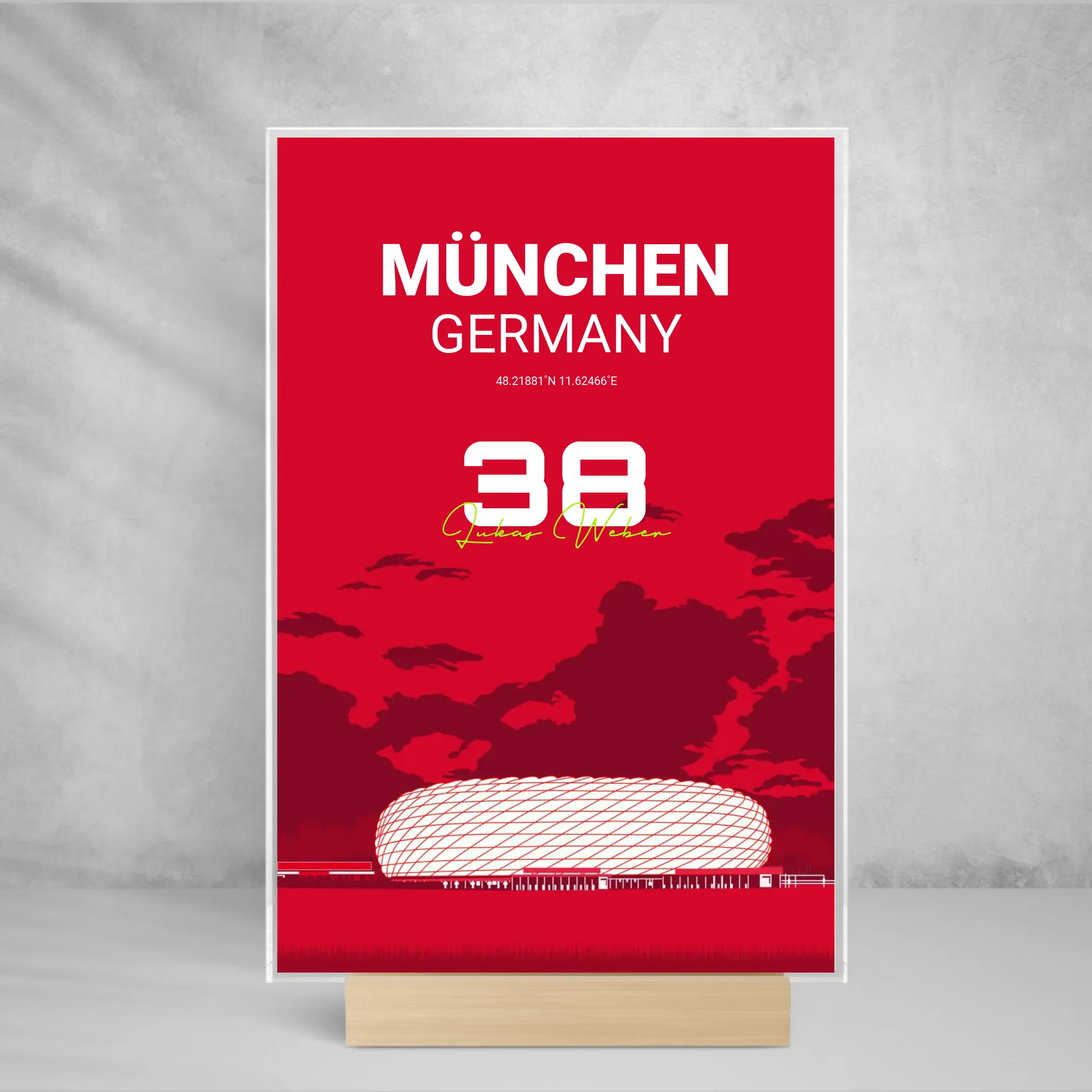 MÜNCHEN DEUTSCHLAND STADION Allianz Arena
