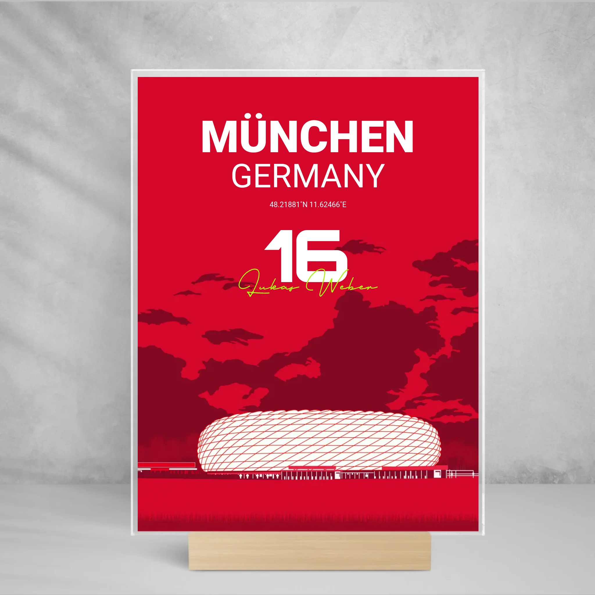 MÜNCHEN DEUTSCHLAND STADION Allianz Arena