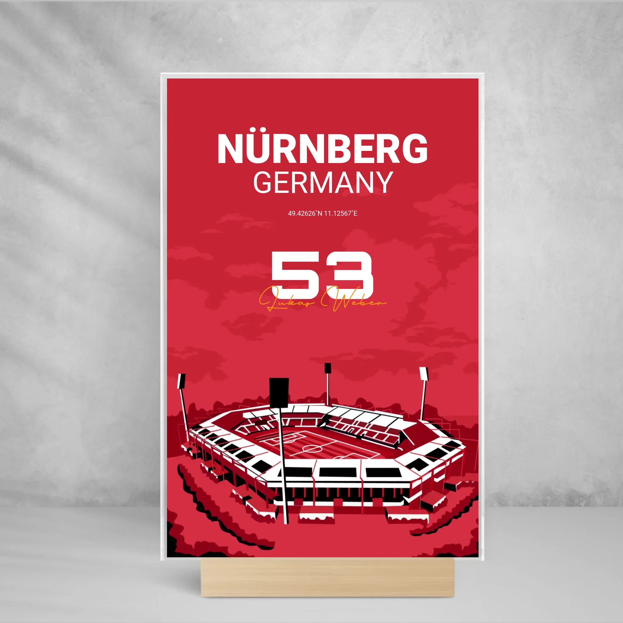 NÜRNBERG DEUTSCHLAND STADION Frankenstadion