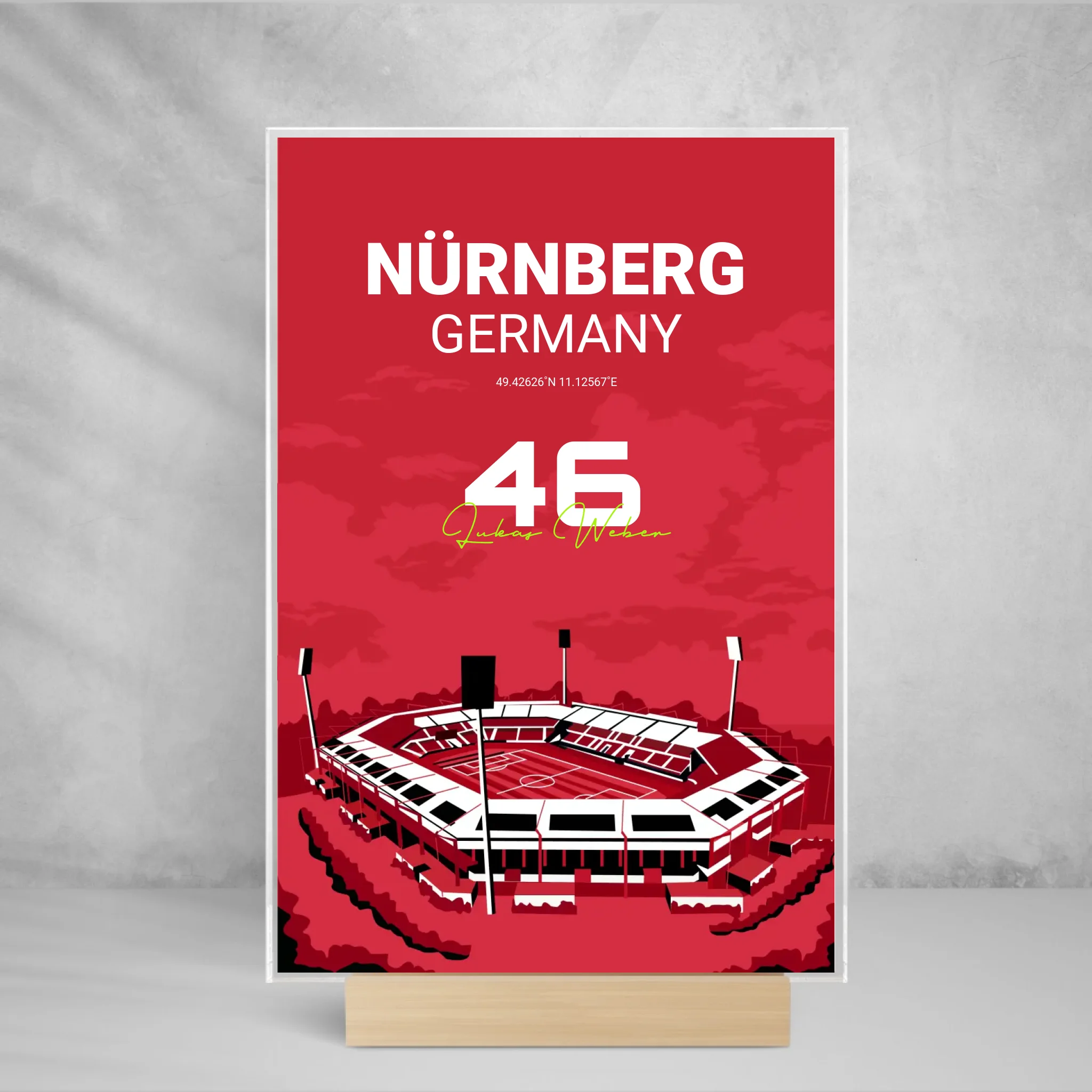 NÜRNBERG DEUTSCHLAND STADION Frankenstadion