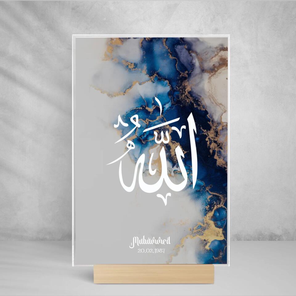 Ramadan Special Acrylcover - Marmor