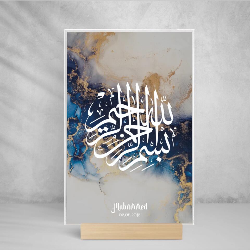 Ramadan Special Acrylcover - Marmor
